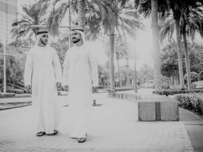 Arabic businessmen in Dubai